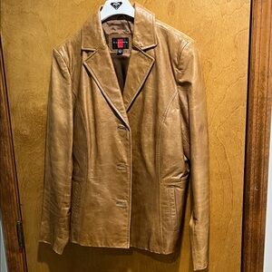 Gallery Women's Brown Leather Jacket